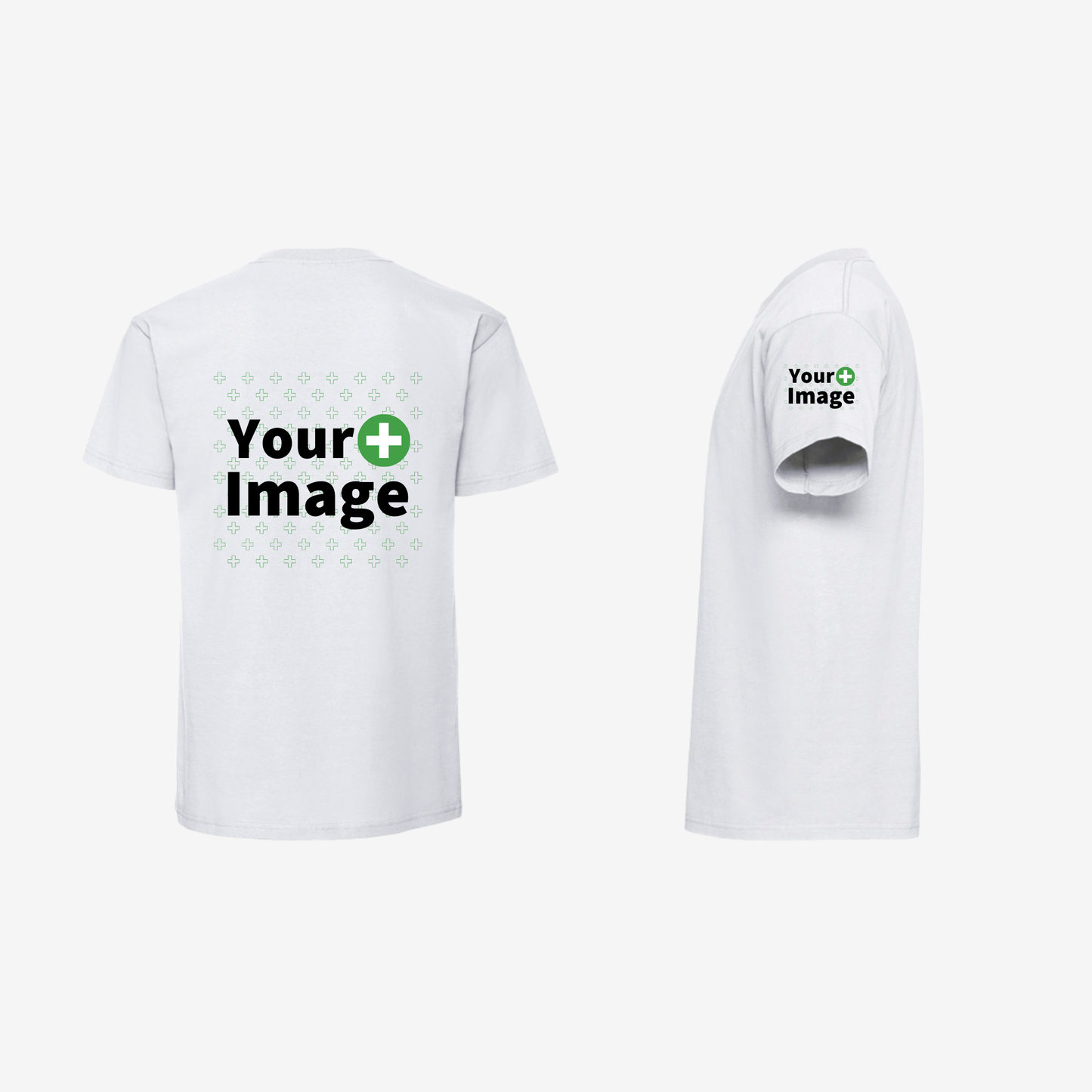 Custom Printed - REGULAR FIT T-SHIRT - White