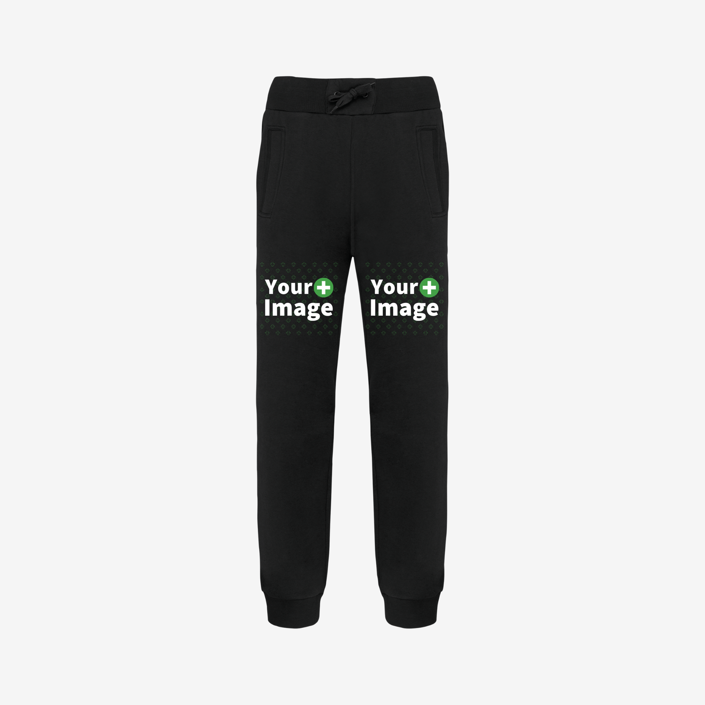 Custom Printed - RELAXED FIT JOGGING SWEATPANT - Black