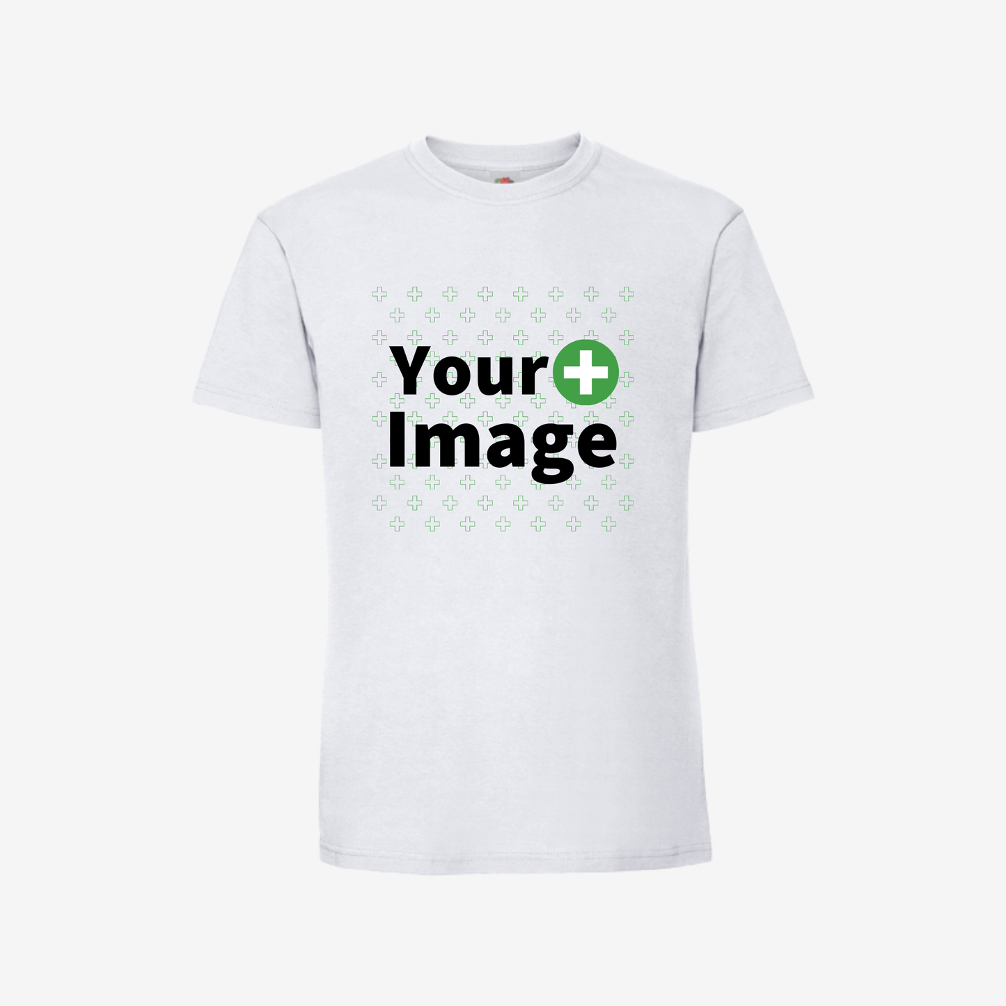 Custom Printed - REGULAR FIT T-SHIRT - White