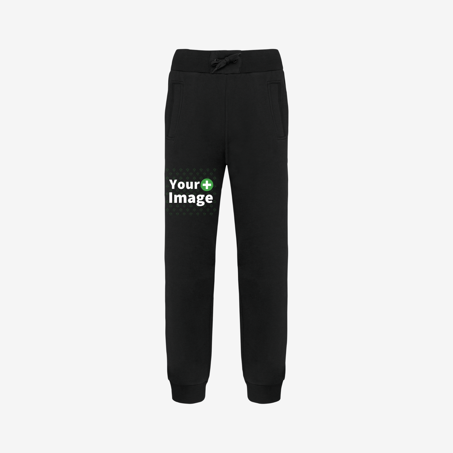 Custom Printed - RELAXED FIT JOGGING SWEATPANT - Black