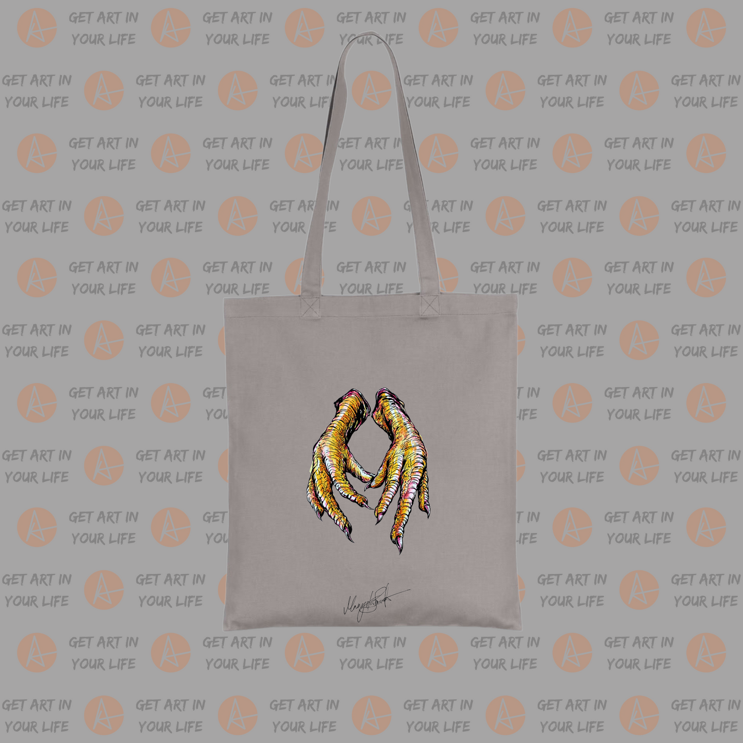A Statement of Society on COTTON TOTE BAG