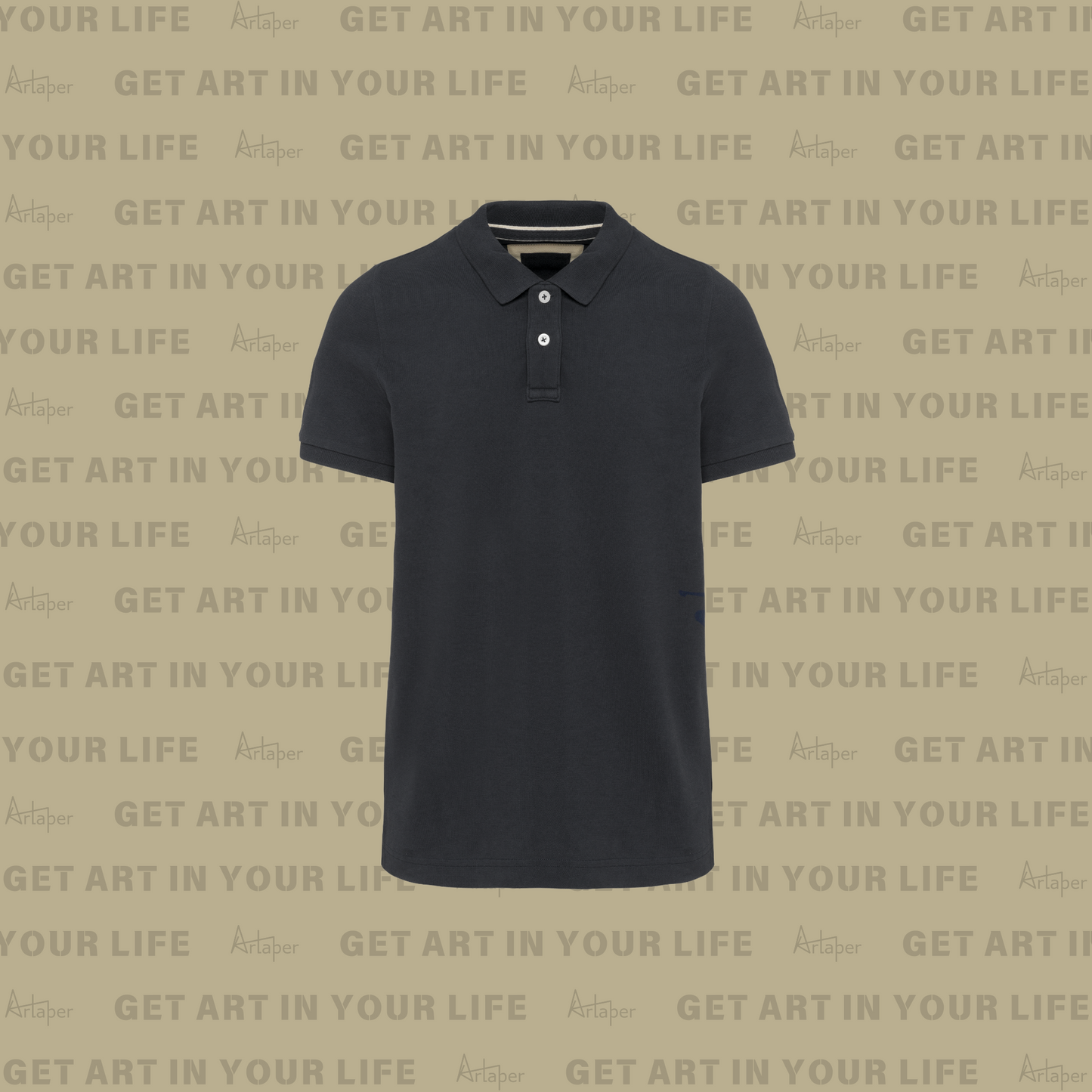 SHORT SLEEVE POLO - Black