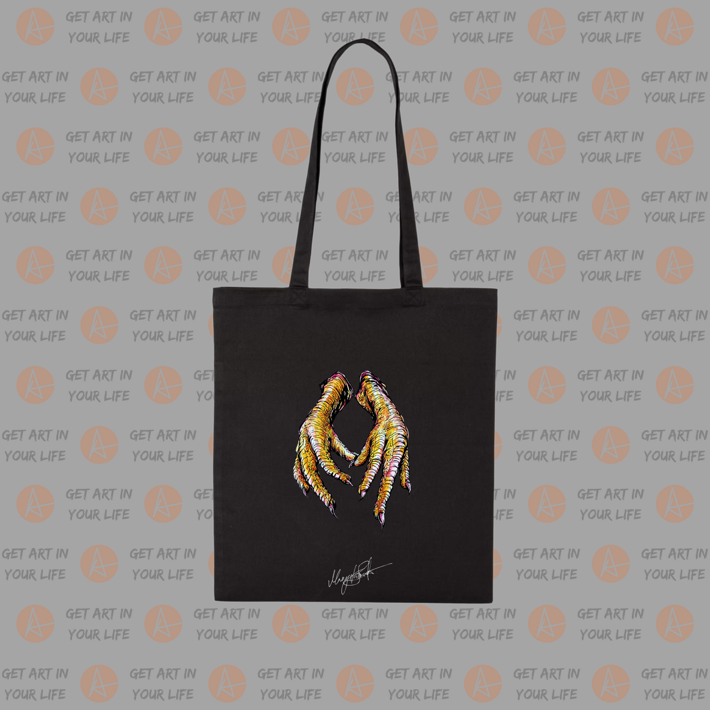 A Statement of Society on COTTON TOTE BAG