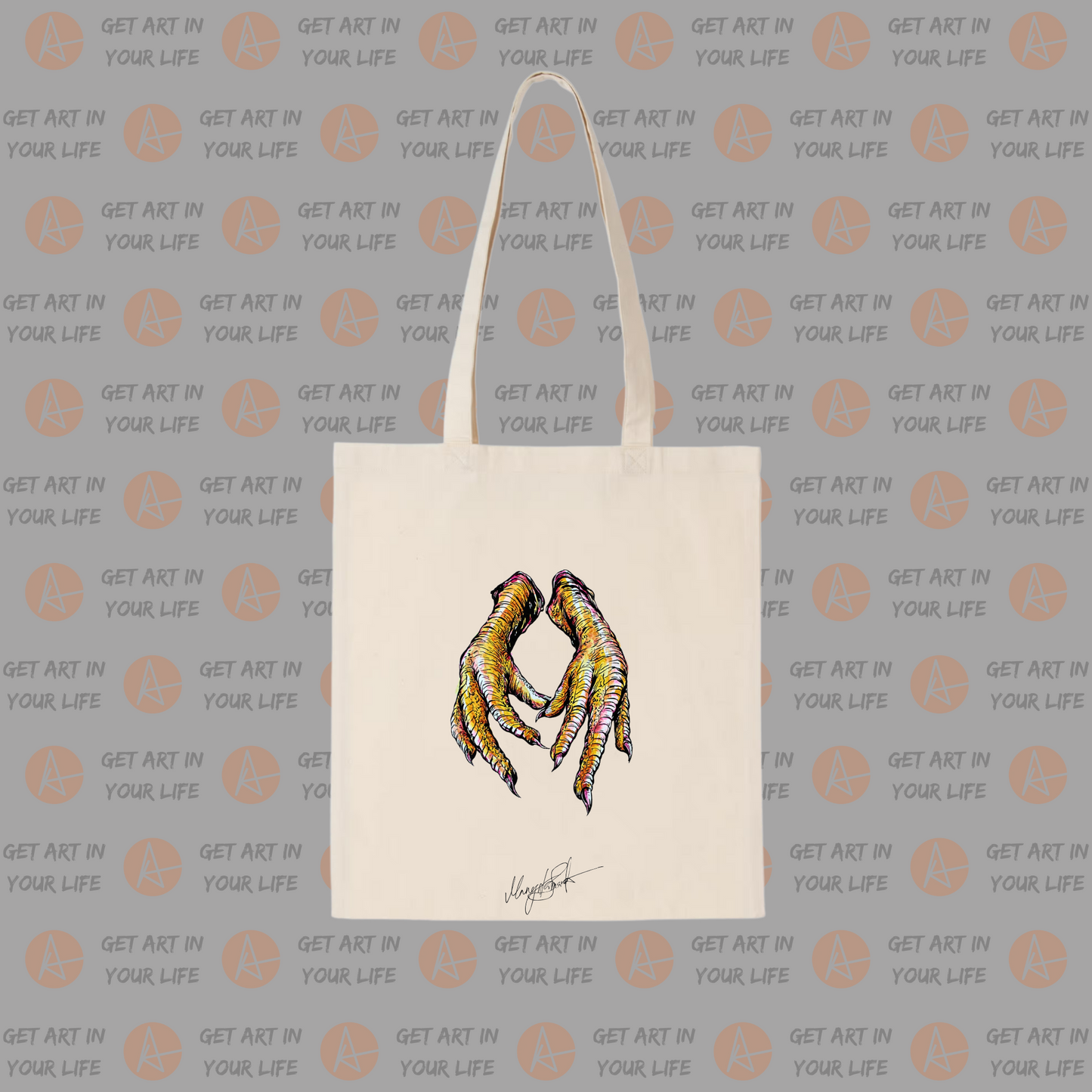 A Statement of Society on COTTON TOTE BAG