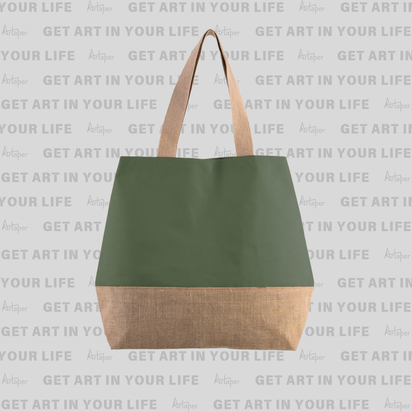 SHOPPER BAG - Bottle Green