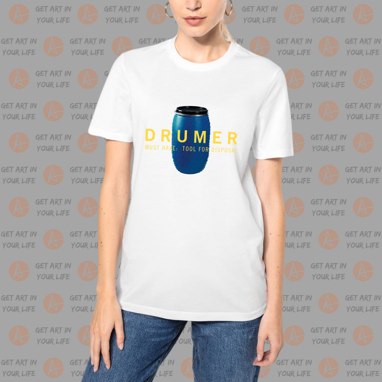 The Original 'Drumer' on REGULAR FIT T-SHIRT