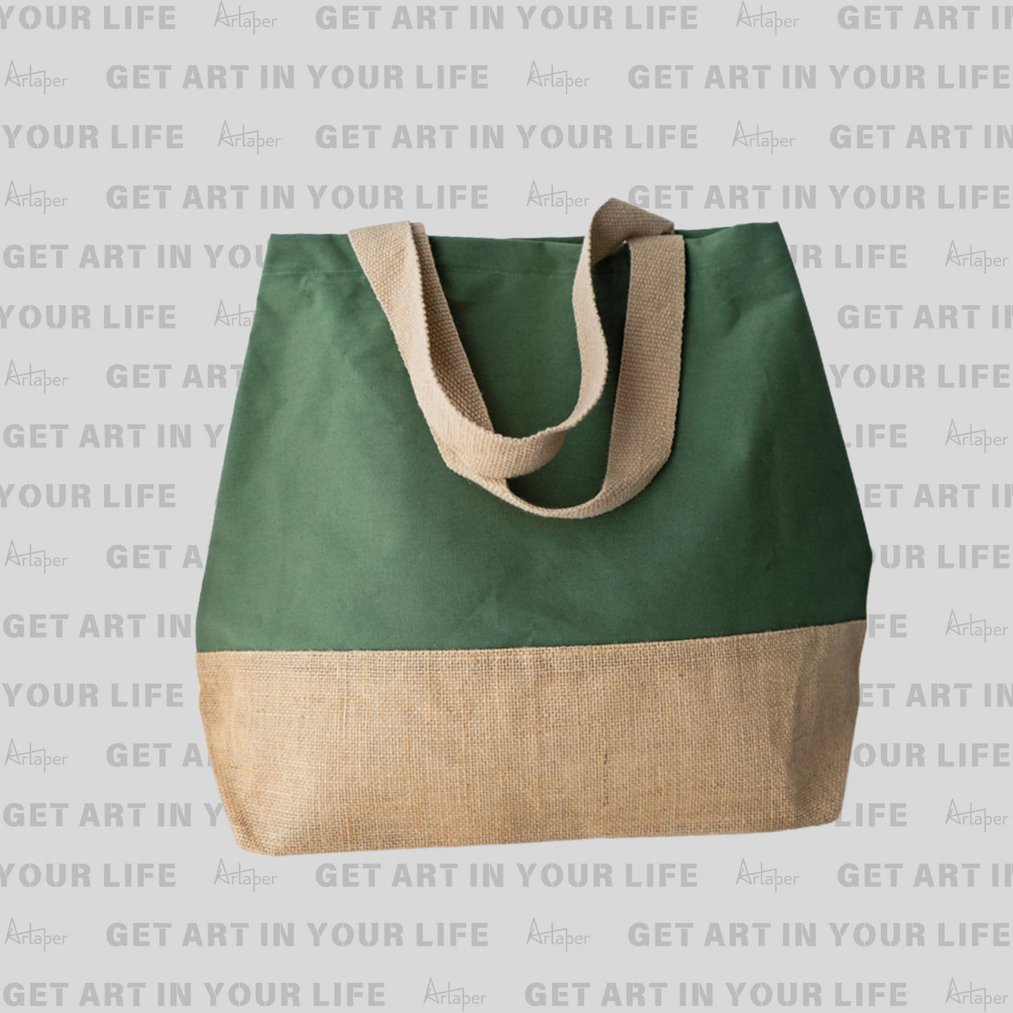 SHOPPER BAG - Bottle Green