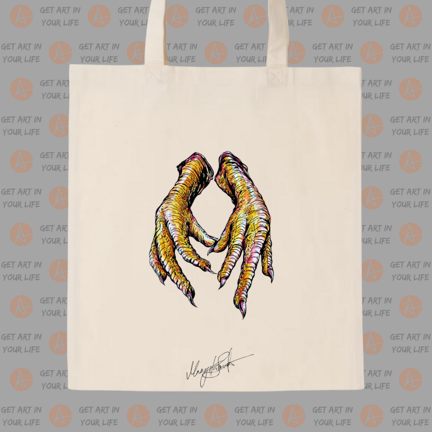 A Statement of Society on COTTON TOTE BAG