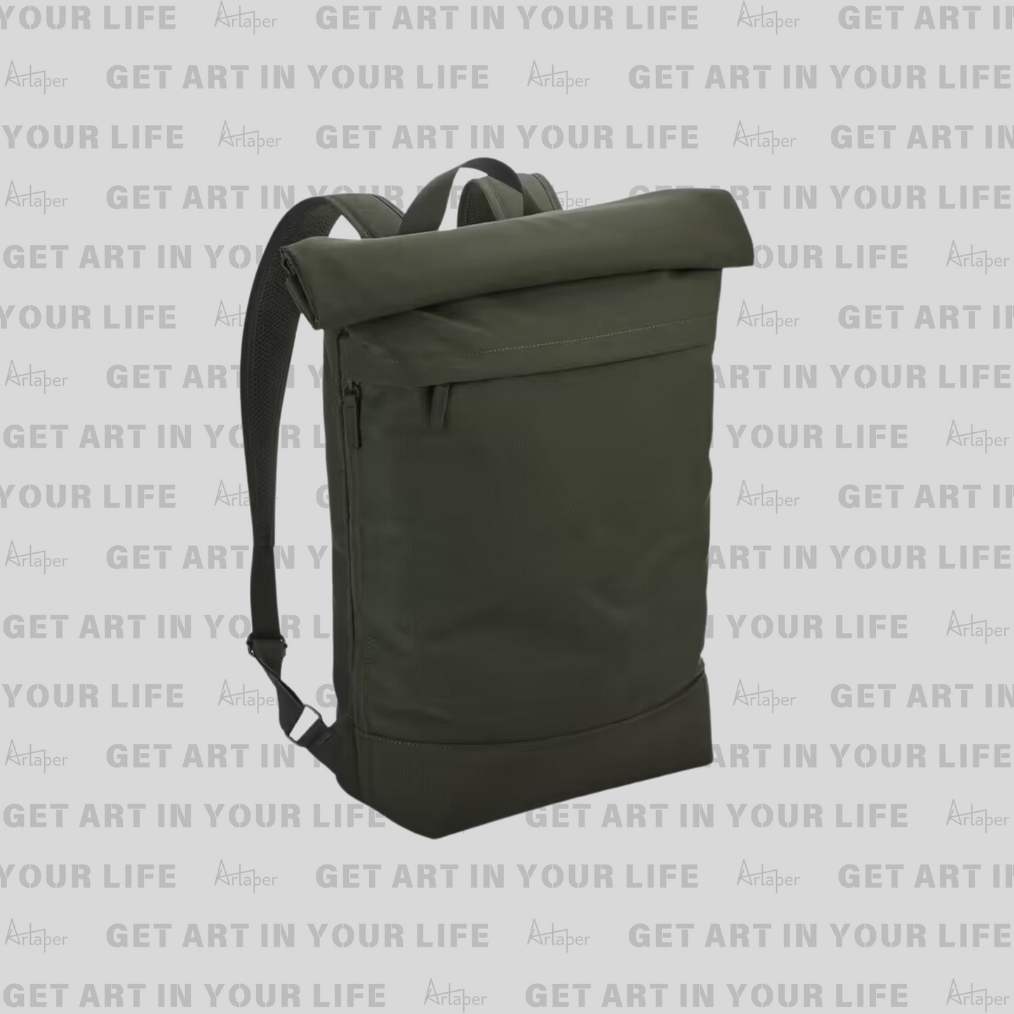 ROLL TOP BACKPACK - Pine Green