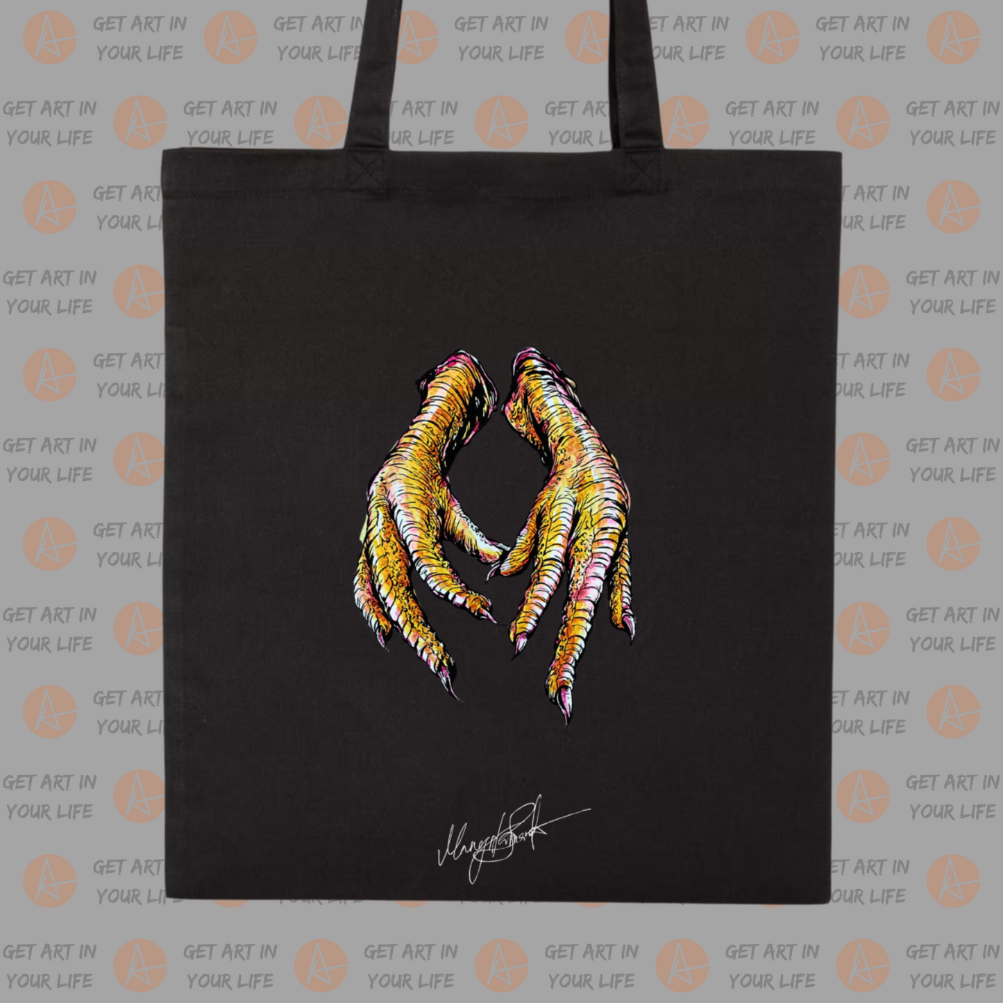 A Statement of Society on COTTON TOTE BAG