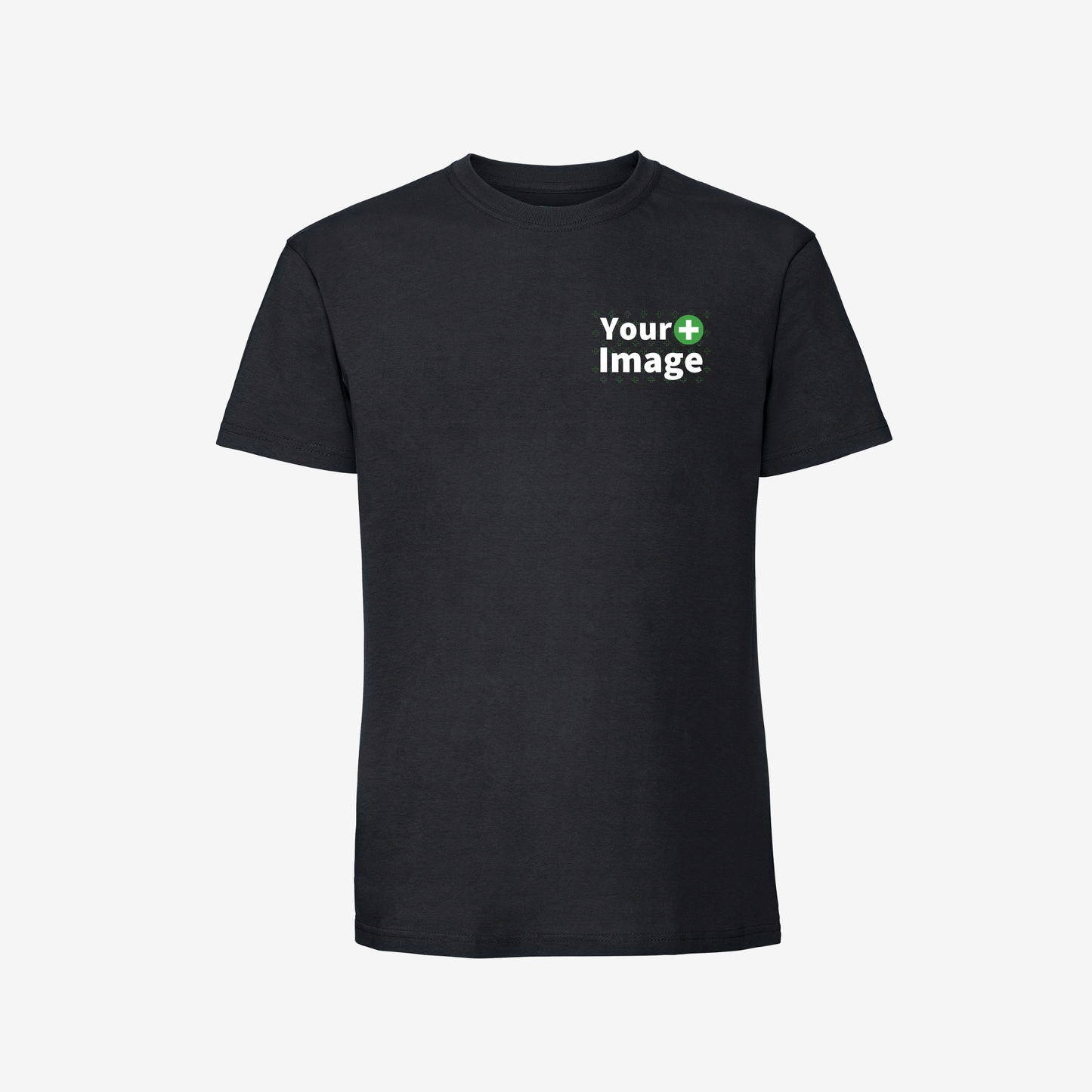 Custom Printed - REGULAR FIT T-SHIRT - Black