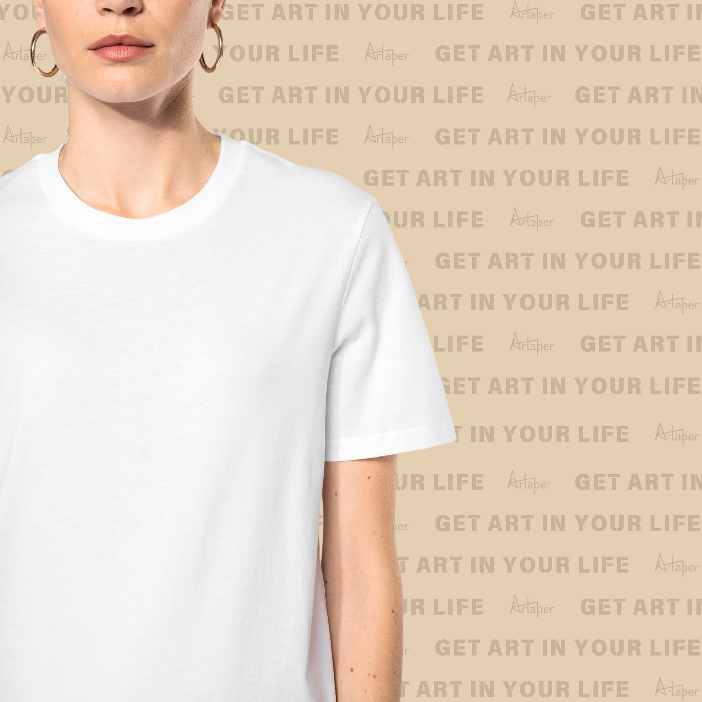 REGULAR FIT PLAIN T-SHIRT - White