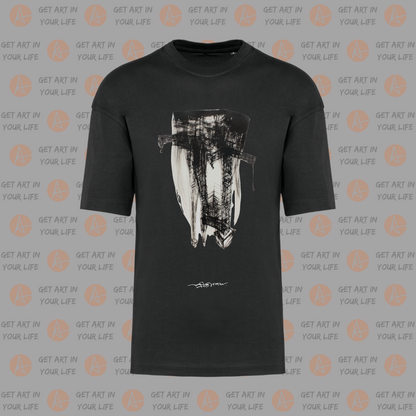 Vantage Point on OVERSIZED DROP SHOULDER PLAIN T-SHIRT
