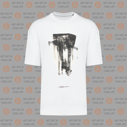 Vantage Point on OVERSIZED DROP SHOULDER PLAIN T-SHIRT