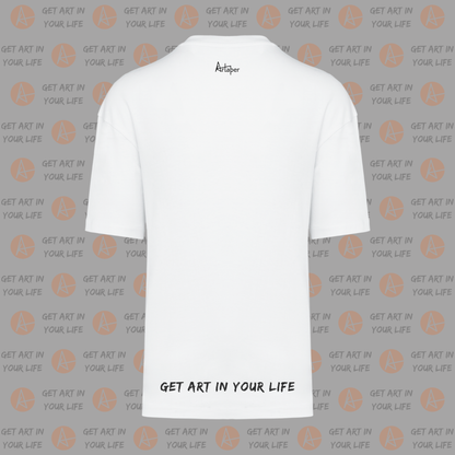 Vantage Point on OVERSIZED DROP SHOULDER PLAIN T-SHIRT