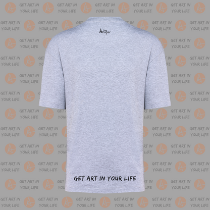 Vantage Point on OVERSIZED DROP SHOULDER PLAIN T-SHIRT