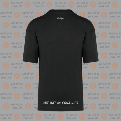 Vantage Point on OVERSIZED DROP SHOULDER PLAIN T-SHIRT